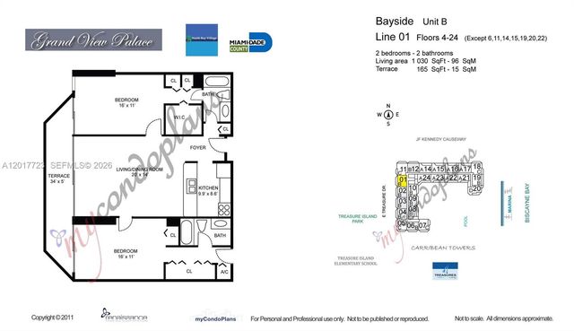 7601 E Treasure Dr 2001, North Bay Village, FL 33141