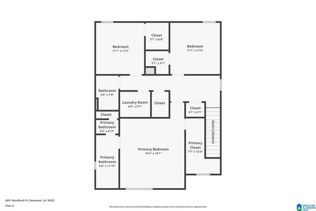 4691 WOODFORD CIRCLE, Bessemer, AL 35022