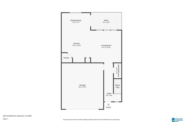 4691 WOODFORD CIRCLE, Bessemer, AL 35022