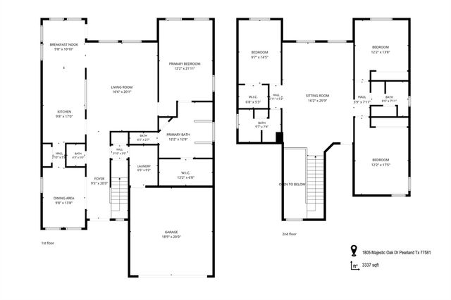1805 Majestic Oak Drive, Pearland, TX 77581