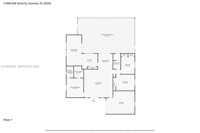 11500 NW 42nd St, Sunrise, FL 33323