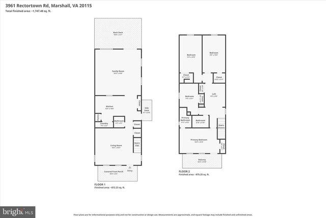 3961 RECTORTOWN RD, Marshall, VA 20115