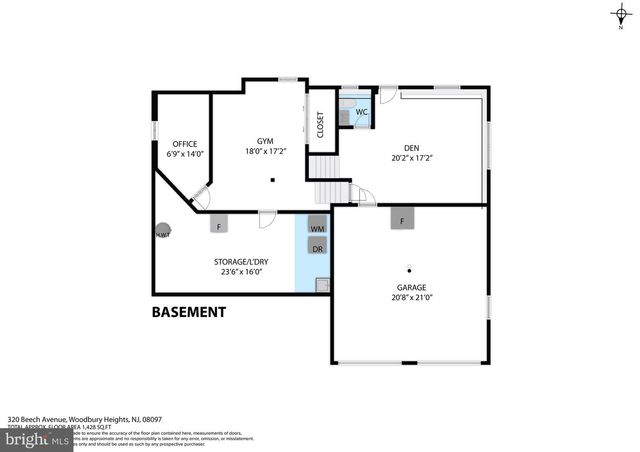 320 BEECH AVENUE, Woodbury Heights, NJ 08097