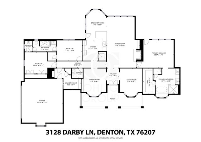 3128 Darby Lane, Denton, TX 76207