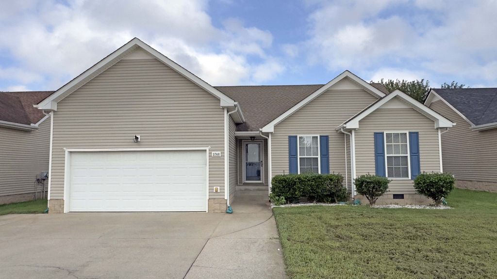 3740 Cindy Jo Dr, N, Clarksville, TN 37040