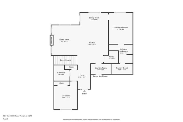 1313 Third Street SW, Mt Vernon, IA 52314