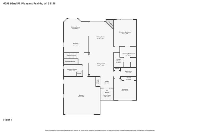 6298 92nd PLACE, Pleasant Prairie, WI 53158