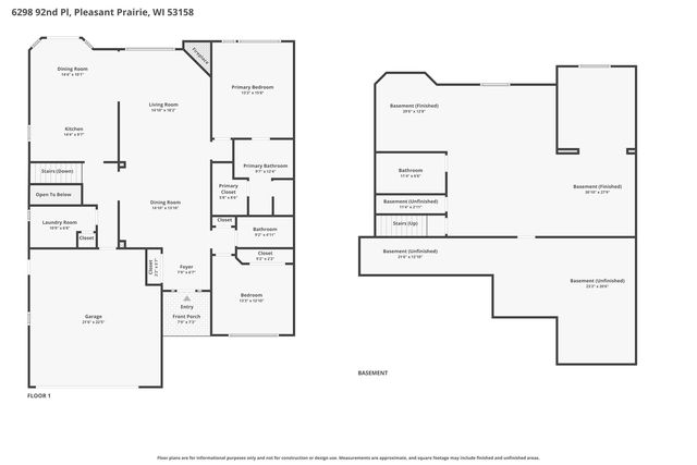 6298 92nd PLACE, Pleasant Prairie, WI 53158