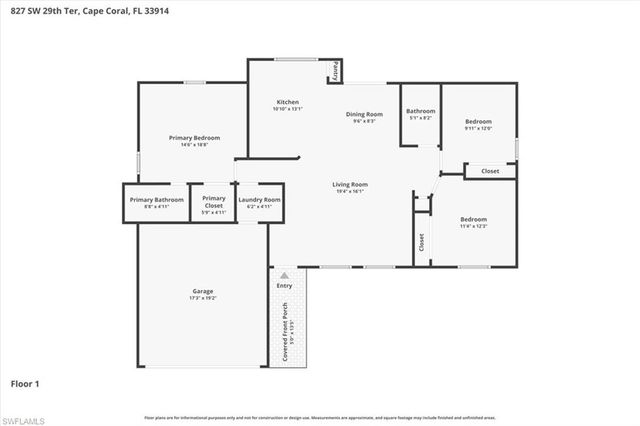 827 SW 29th TER, Cape Coral, FL 33914