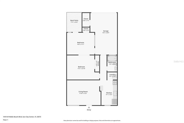 1010 N PEBBLE BEACH BOULEVARD, Sun City Center, FL 33573