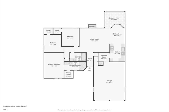 3213 Forest Hill DR, Killeen, TX 76542