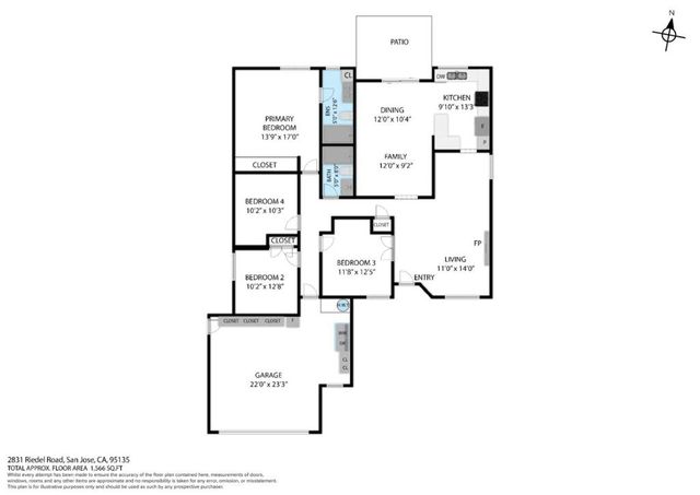 2831 Riedel Road, San Jose, CA 95135