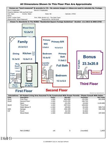 208 Log Pond Court, Apex, NC 27502