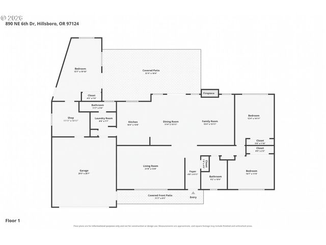 890 Ne 6TH Dr, Hillsboro, OR 97124