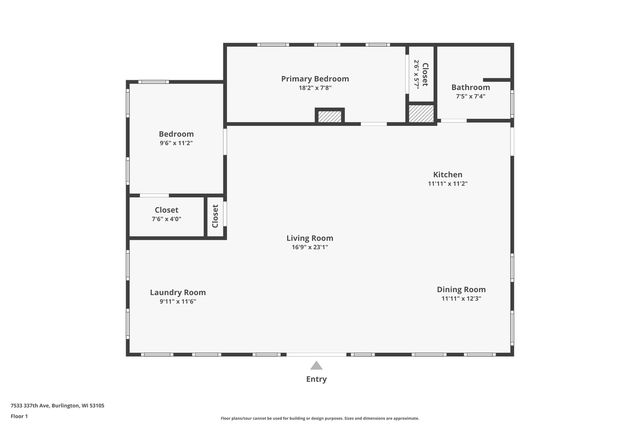 7533 337th AVENUE, Burlington, WI 53105