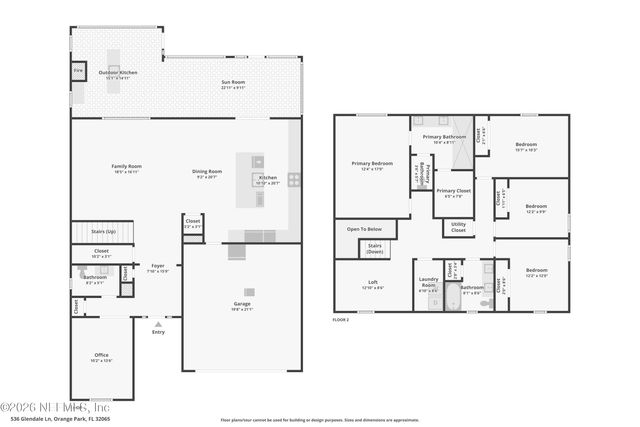536 GLENDALE Lane, Orange Park, FL 32065
