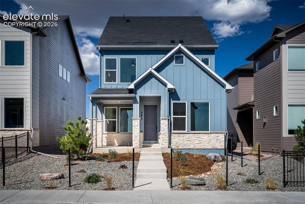 6674 Knapp Drive, Colorado Springs, CO 80924 — exterior