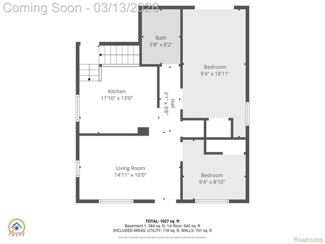 635 E Tennyson Avenue, Pontiac, MI 48340