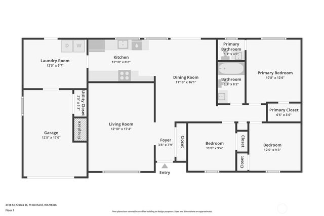 3418 SE Azalea Avenue, Port Orchard, WA 98366