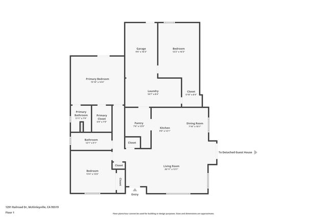 1291 Railroad Drive, Mckinleyville, CA 95519