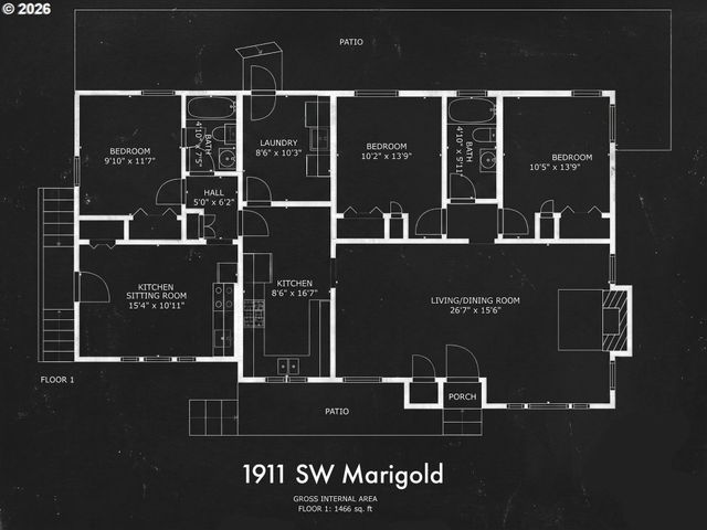 1911 Sw MARIGOLD St, Portland, OR 97219
