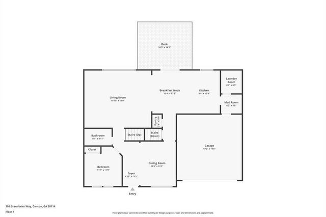 105 Greenbrier Way, Canton, GA 30114