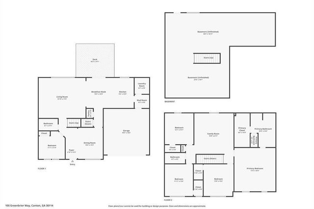 105 Greenbrier Way, Canton, GA 30114