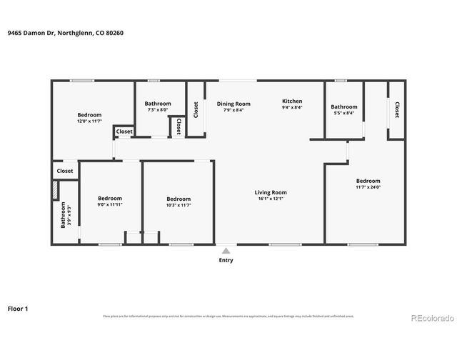 9465 Damon Dr, Denver, CO 80260