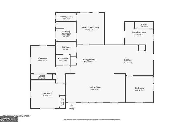 1199 Ellington Drive, Lake City, GA 30260