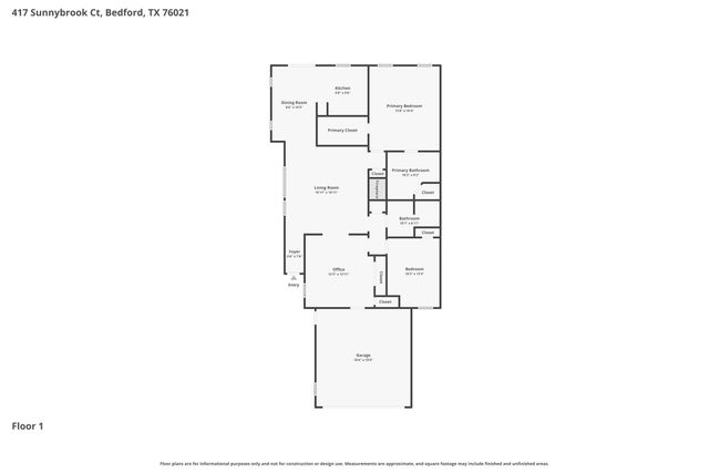 417 Sunnybrook Court, Bedford, TX 76021