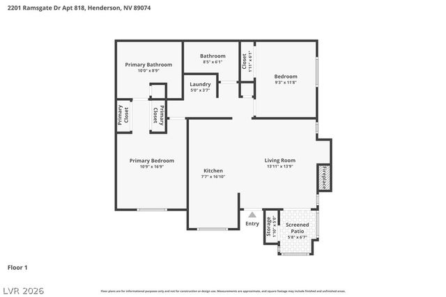 2201 Ramsgate Drive 818, Henderson, NV 89074