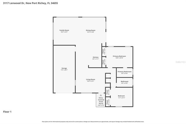 3117 LENWOOD DRIVE, New Port Richey, FL 34655