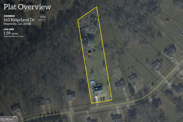 163 Ridgeland Drive, Maysville, GA 30558
