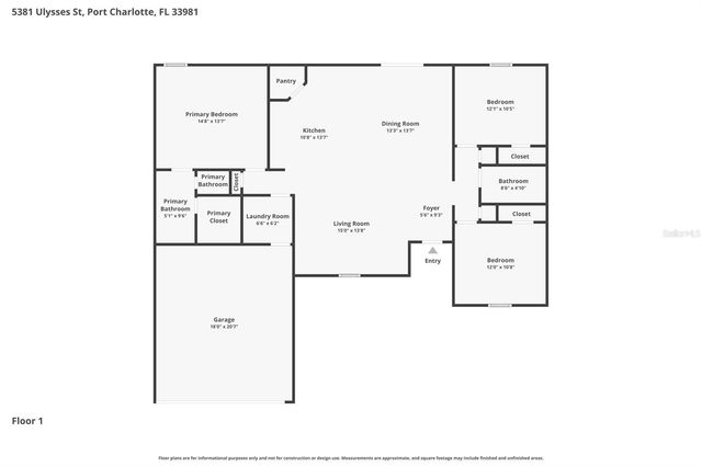 5381 ULYSSES STREET, Port Charlotte, FL 33981