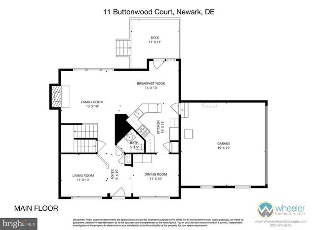 11 BUTTONWOOD CT, Newark, DE 19702
