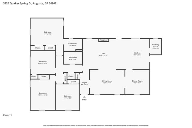 3320 Quaker Spring Court, Augusta, GA 30907