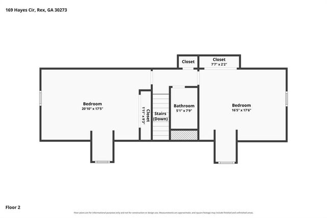 169 Hayes Circle, Rex, GA 30273