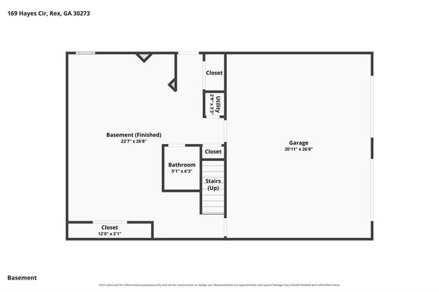 169 Hayes Circle, Rex, GA 30273