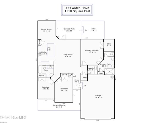 473 Arden Drive, Hampstead, NC 28443