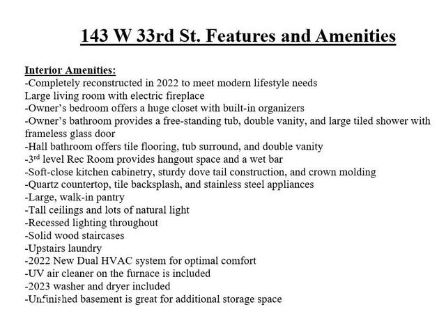 143 W 33rd Street, Indianapolis, IN 46208