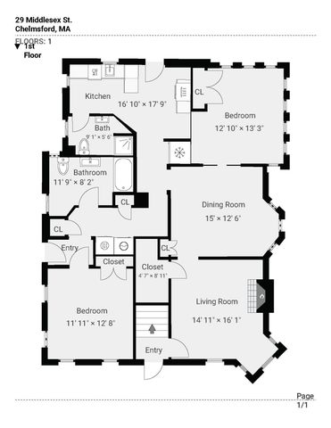 29-31 Middlesex St 1, Chelmsford, MA 01863