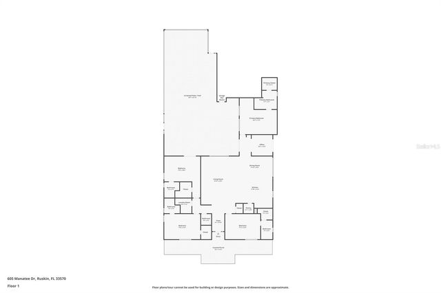 605 MANATEE DRIVE, Ruskin, FL 33570