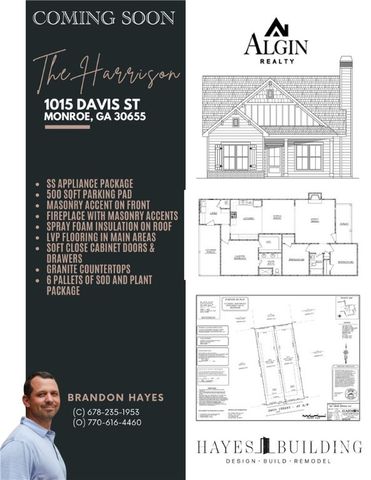 1015 H Davis St Street H, Monroe, GA 30655