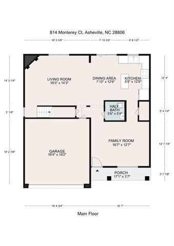 814 Monterey Court, Asheville, NC 28806