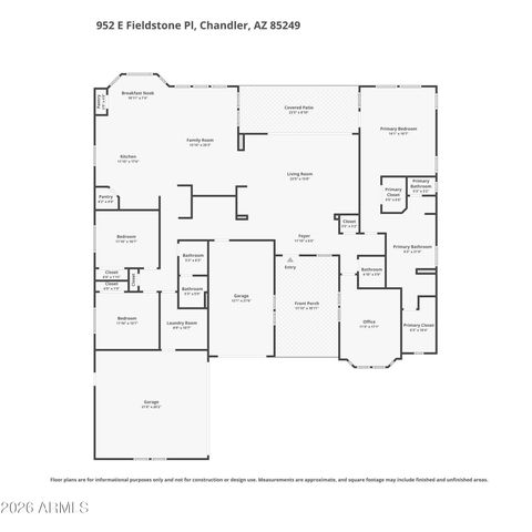 952 E FIELDSTONE Place, Chandler, AZ 85249