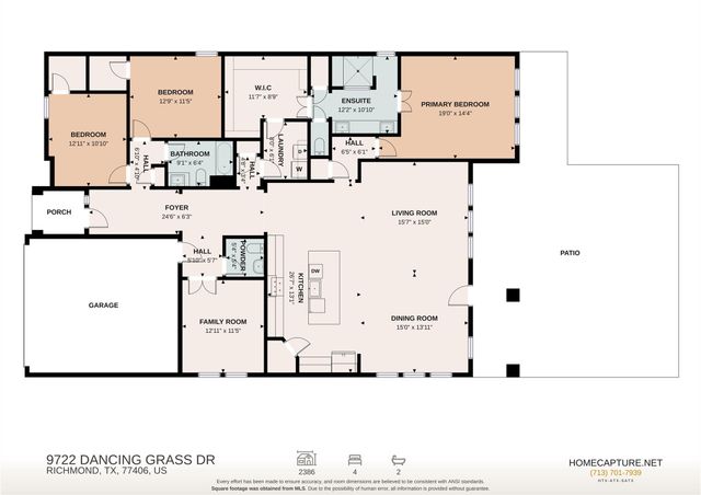 9722 Dancing Grass Drive, Richmond, TX 77406