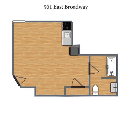 501 E Broadway 2, Boston, MA 02127