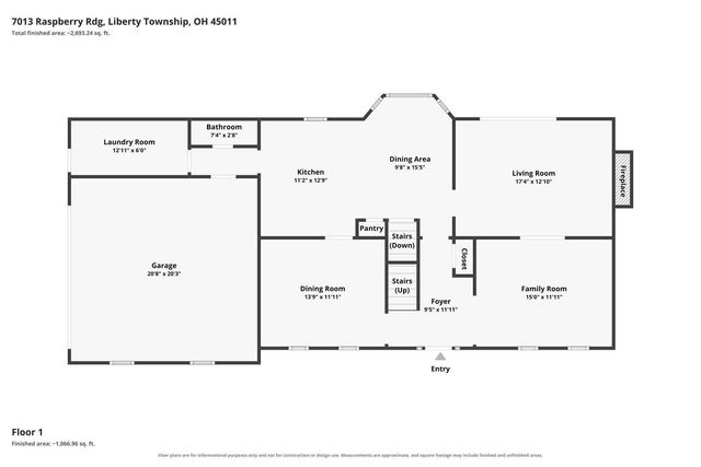 7013 Raspberry Ridge, Liberty Twp, OH 45011