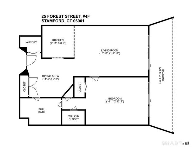 25 Forest Street 4F, Stamford, CT 06901