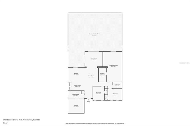 2460 BEACON GROVES BOULEVARD, Palm Harbor, FL 34683